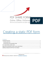 Preparing A Static PDF Form