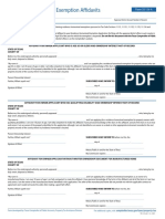 Residence Homestead Exemption Affidavits: Form 50-114-A