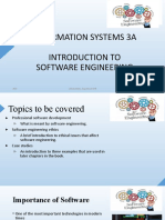 Introduction To Software Engineering