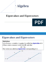 LA Eigenvalues