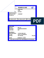 Bonder Id Card Format