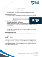 ESM-SGP3 Material Safety Data Sheet