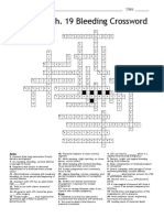 NUR 242 CH 19 Bleeding Crossword Answer Key-1