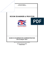 GUIDE FOR ROOM EXAMINER - 2023 02 Revised CSE Pen Paper Test Modified PDF