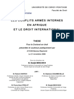 Les Conflits Armés Internes en Afrique Et Le Droit International (PDFDrive) PDF