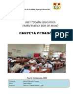 Carpeta Pedagogica Completo