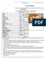 Ficha Técnica - Cuscuz Paulista