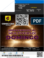 Entrada COMIC CON ANDRES DIAZ BENITEZ