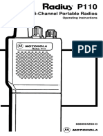 16-Channel Portable Radios: Operating Instructions