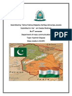 SARC KASHMIR ISSUE Final