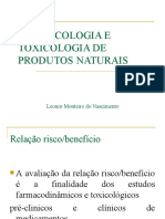 Farmacologia e Toxicologia de Produtos Naturais