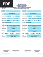 Formulario de Permuta Voluntaria Personal Docente: Ministerio de Educación