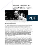 Suicidio de Amor - de Carlos Calderón Fajardo