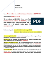 2022.10.01 - Arrepender-Se, Sentimento Que Fortalece o ESPIRITO!