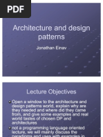 Architecture and Design Patterns