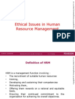 Ethics and HRM