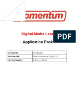 Digital Media Lead Application Pack PDF