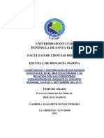 Distribución de Eufausidos en El Pacifico Septiembre 2011