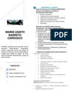 Curriculum Ingrid Barreto 2021 ......