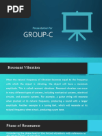 Group-C Harmonic Motion Presentation