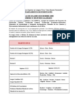 Examen Diciembre Portugues 2008