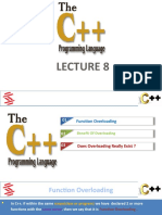 C++ Lecture-8