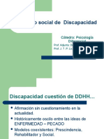 El Modelo Social de Discapacidad