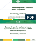 Assistência de Enfermagem Nas Doenças Do Sistema Respiratório