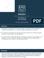 Slides de Aula - Unidade I PDF