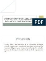 Inducción y Socialización