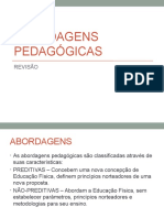 Abordagens Pedagógicas