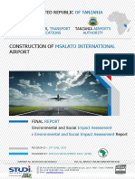 Tanzania - Msalato International Airport Construction Project - ESIA - P-TZ-DA0-003 - TRANSPORT PDF