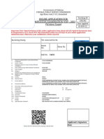 Competitive Examination (CSS) - 2023 (Written Exam)