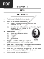 Sets Class 11 Maths Extra Questions With Answers