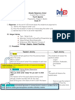 Lesson Plan IV WATER CYCLE