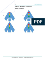 Skill: Visual::Worksheet Number:54: 1 - Find The Image Which Is Different From Others?