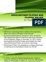 Sikolohiyang Pilipino and Filipino Values