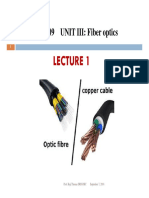 Unit 3 Fiber Optics Lecture 1 PDF