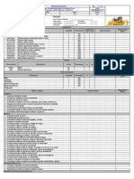 FOR-MTM-2.2.15 Pauta de Mantenimiento Preventivo Topadora D275A-5R-1000 Hs V00