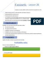 LESSON 26 - ANALYSIS OF PUBLISHED ACCOUNTS - Note PDF