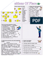 Prepositions of Place - 29302