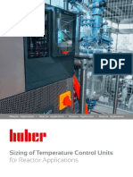 Sizing of Temperature Control Units: For Reactor Applications