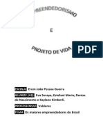 Empreendedorismo e Projeto de Vida. MAIORES EMPREENDEDORES BRASILEIROS