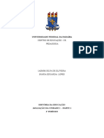 Avaliação Part1 Historia Da Educação PDF