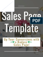 Sales Page That Converts