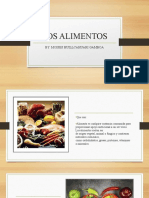 Los Alimentos: By: Moises Huillcahuari Gamboa