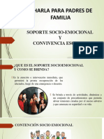 Charla Padres de Familia-Soporte Socioemocional