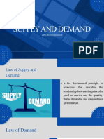 Law of Supply and Demand