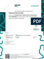 Redação Oficial e Noções de SEI e Suas Aplicações - Certificado PDF