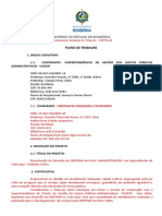 Plano de Trabalho Atualizado - Termo de Cooperação